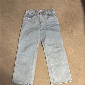 Abercrombie & Fitch Blue Straight Leg Jeans